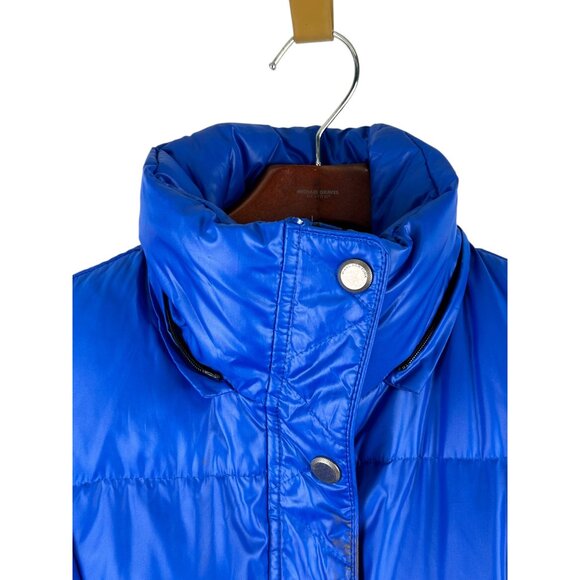 Marc New York Andrew Marc Eleanor Blue Puffer Coat Jacket Size S MISSING HOOD - Picture 15 of 16